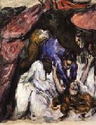 The Strangled Woman Paul Cezanne